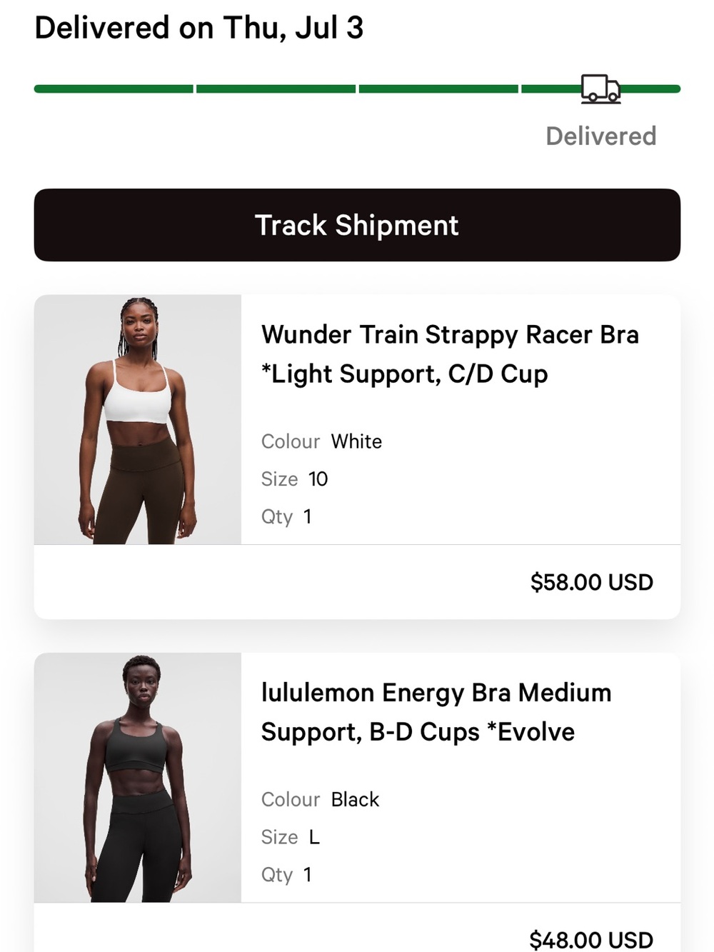 lululemon athletica White Scoop Neck Swim Bralette - Picture 11 of 11